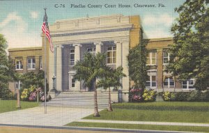 CLEARWATER, Forida, 1930-1940s; Pinellas County Court House