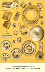 Advertising Postcard, Midwest Sintered Products Corp, Brass Components,Riverdale