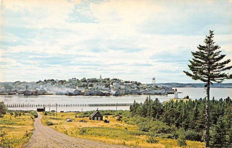 Lubec Maine Campobello Island Scenic View Vintage Postcard JA4741432