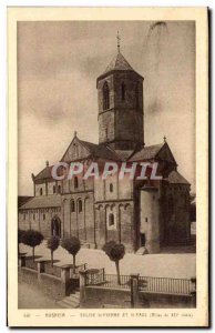 Old Postcard Rosheim Church St Peter and St Paul