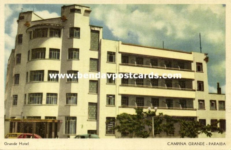 brazil, CAMPINA GRANDE, Paraiba, Grande Hotel (1950s)