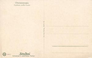 Germany - Oberammergau, Gasthaus weisses Lamm