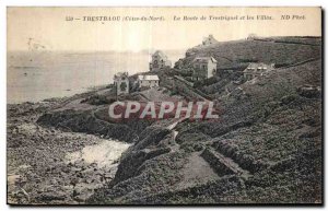 Old Postcard Trestaou Route Trestignel and Villas