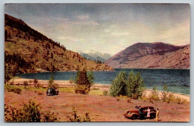 Union Oil Company - Scenes of The West - 76 Gasoline - Lake Chelan - Washington