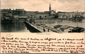 Germany Gruss vom Rhein Koblenz am Rhein Vintage Postcard 09.99