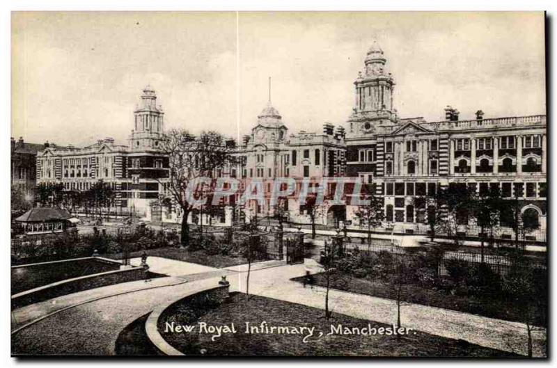 Great Britain Great Britain Old Postcard Manchester Royal Infirmary New