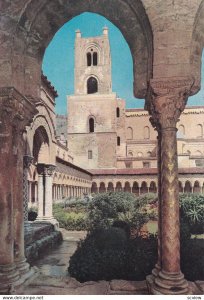 RP; PALERMO, Sicilia, Italy, 1930-1940s; Interior Of The Cloister