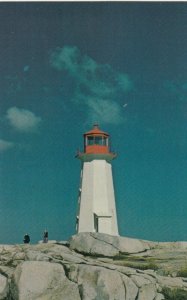 PEGGY'S COVE , Nova Scotia, 40-60s; LIGHTHOUSE