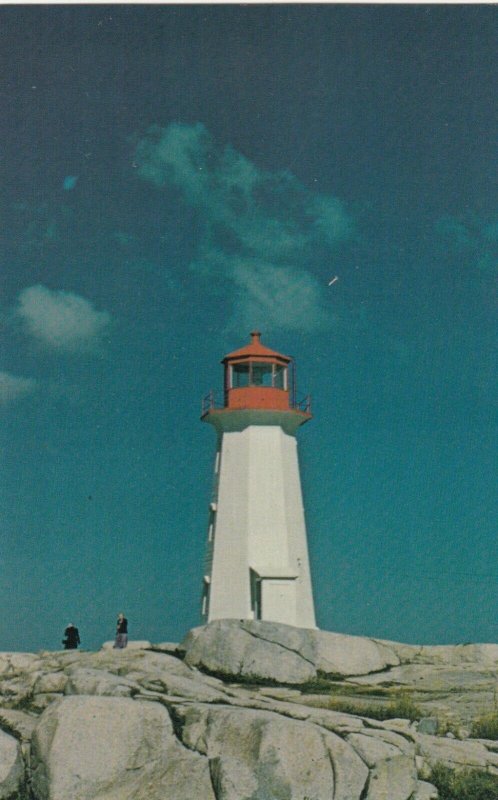 PEGGY'S COVE , Nova Scotia, 40-60s; LIGHTHOUSE