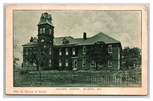 Graded School Building Marion Kentucky KY DB Postcard Y1