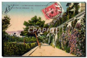 Old Postcard Beaulieu Boulevard Gordon Bennett and Little Africa