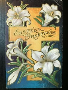 Vintage Postcard 1910 Easter Greetings