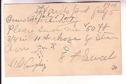 1901 CDS Cork Cancel,  Hantsport, NS, Victoria Postal Stationery, Canada