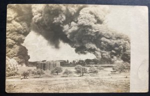 Mint USA Real Picture Postcard RPPC Oil Wells