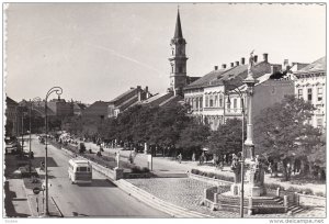 RP: SOPRONY , Hungary , 40-50s ; Lenin Avenue