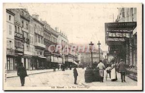 Niort - La Rue Victor Hugo - Postcard Old Hardware