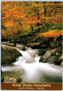 Postcard - The Oconaluftee River, Great Smoky Mountains National Park - N. C.