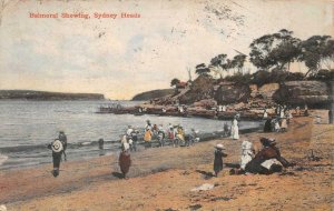 BALMORAL SHEWING NEW SOUTH WALES SYNDNEY AUSTRALIA POSTCARD EXCHANGE 1909