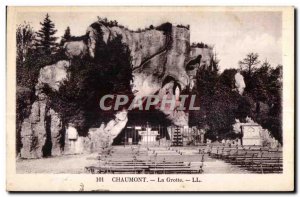 Old Postcard Chaumont Cave