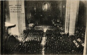 CPA Paris 18e Une Cérémonie Au Sacré Coeur de Montmartre (284736)