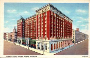 Michigan Grand Rapids The Pantlind Hotel Curteich