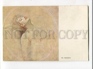 3082755 Semi-NUDE Woman BELLE by ZMURKO vintage Art Nouveau PC