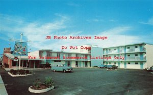 FL, Bel Harbour, Florida, Bel Harbour Motel, 50s Cars, Dexter Press No 16546-B