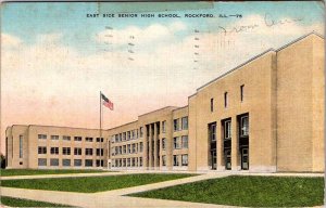 Postcard SCHOOL SCENE Rockford Illinois IL AM2131