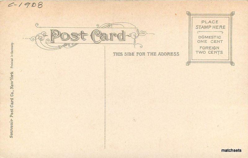 C-1908 Seneca Park Trout Lake ROCHESTER NEW YORK Souvenir postcard 16-29