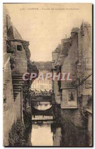 Old Postcard Quimper Turret Fortifications of Old