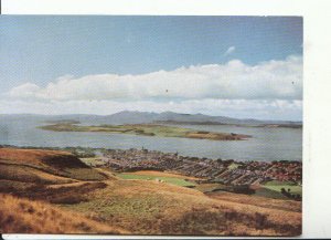 Scotland Postcard - Arran - Bute and The Cumbraes from Above Largs - Ref 17198A