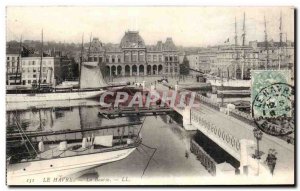 Le Havre - La Bourse - Old Postcard