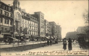Boston Mass MA Keiths and Tremont St Rotograph A 7029 c1910 Postcard