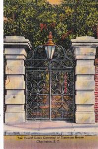 South Carolina Charleston The Sword Gates gateway Of Simonton House