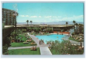 1974 Stardust Hotel Pool Scene Las Vegas Nevada NV Posted Vintage Postcard