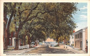 North Street Looking East - Plymouth, Massachusetts MA