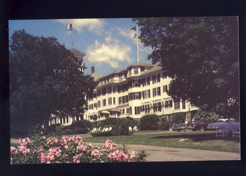 Whitefield, New Hampshire/NH Postcard, Mountain View House, 1950's Cars