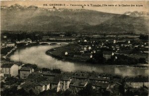 CPA Grenoble - Panorama de la Tronche - L'Ile Verte FRANCE (961408)