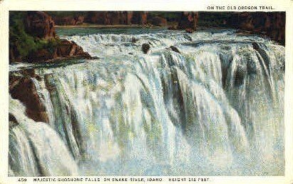 Majestic Shoshone Falls - Twin Falls, Idaho ID  