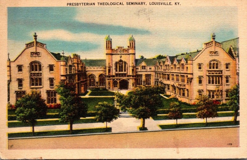 Kentucky Louisville Presbyterian Theological Seminary 1943