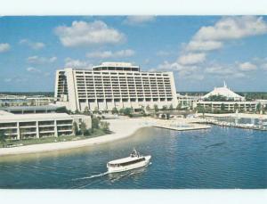 Unused Pre-1980 CONTEMPORARY RESORT HOTEL AT DISNEYWORLD Orlando FL p2716-22