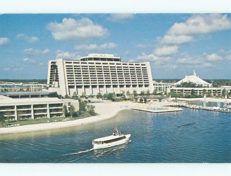 Unused Pre-1980 CONTEMPORARY RESORT HOTEL AT DISNEYWORLD Orlando FL p2716-22
