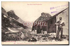 Old Postcard Tour Vignemale Mountaineering shelter and refuge of the Col d & ...