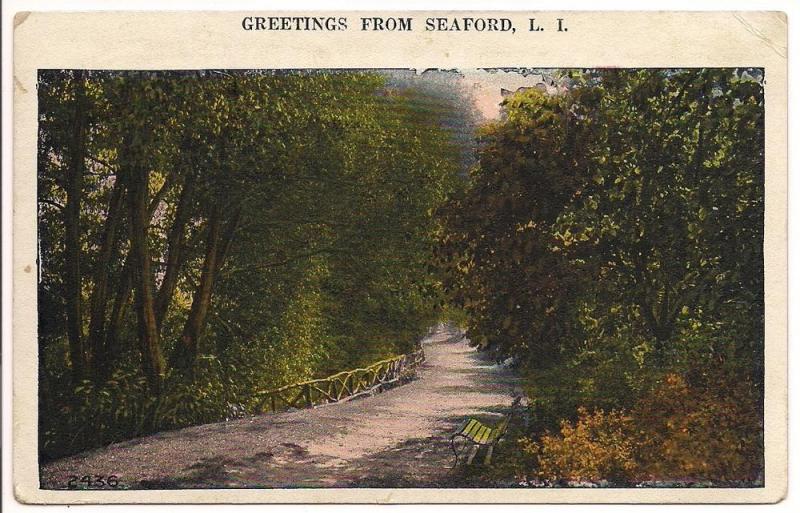 Seaford, L.I. New York Post Card