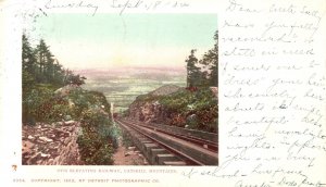 Vintage Postcard 1904 Otis Elevating Railway Catskill Mountains New York NY