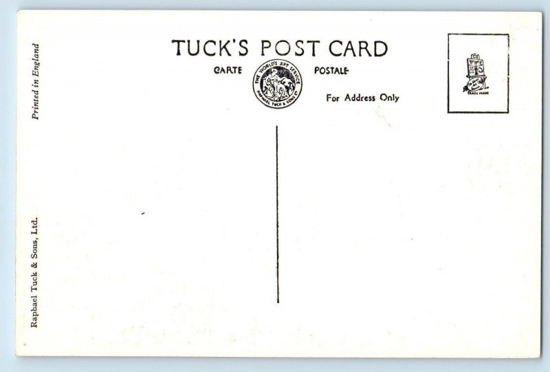 Suffolk England Postcard New Promenade View Lowestoft c1930's Tuck Art