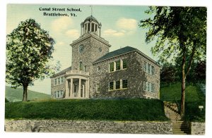 VT - Brattleboro. Canal Street School