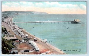 TUCK Oilette~ SANDOWN The Bay ENGLAND UK Postcard