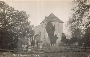 Monk Sherborne Hampshire England~Priory~Terry Hunt Real Photo Postcard