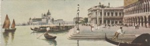 VENICE, IL MOLO, Italy - Vintage Small POSTCARD